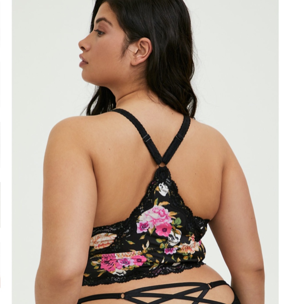 TORRID SKULL RACERBACK BRALETTE - Picture 3 of 6